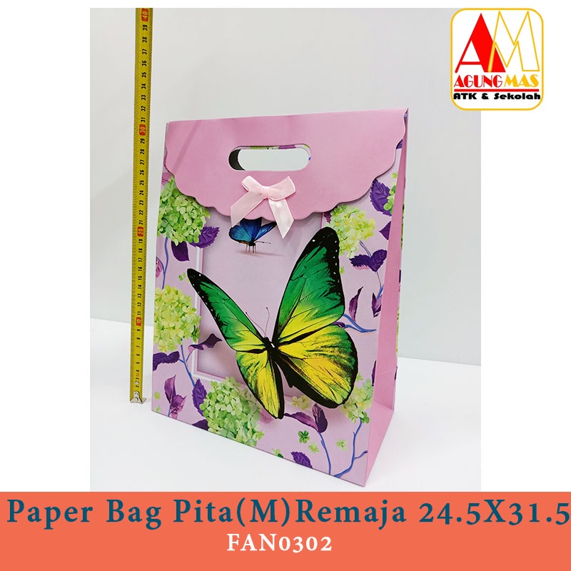 

Paper Bag Pita(M)Remaja 24.5X31.5