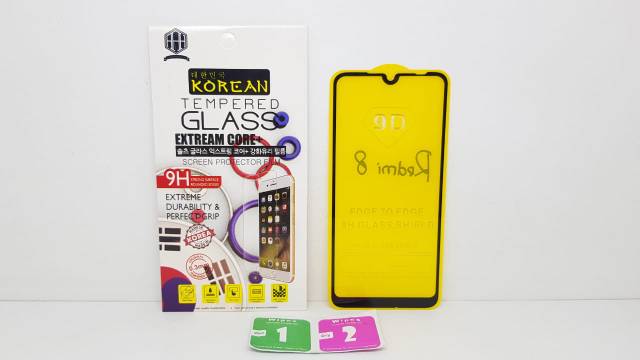 KOREAN Tempered Glass Xiaomi Redmi 8 6.21&quot; FULL SCREEN Guard Redmi 8 TG 5D 9D 29D 99D Xiomi Redmi8