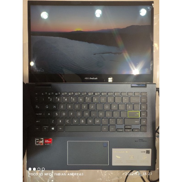 Laptop Asus Vivobook Flip TM420UA 2in1 Touch Ryzen 5 Ryzen 7 5500 5700U RAM 16GB 8GB 256GB 512GB 1TB SSD 14 FHD TOUCH Win10-4