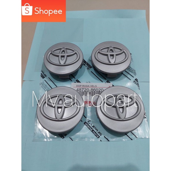 Dop roda velg 4pc Toyota Harrier Ori