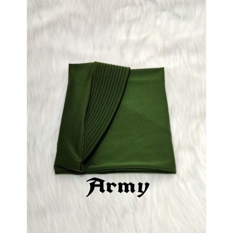 JILBAB SPORT/ HIJAB BERGO SPORT INSTAN PREMIUM/ BERGO HAMIDAH SPORT HIGH QUALITY-Army