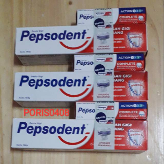 PEPSODENT 190gr + FREE Pepsodent 30gr