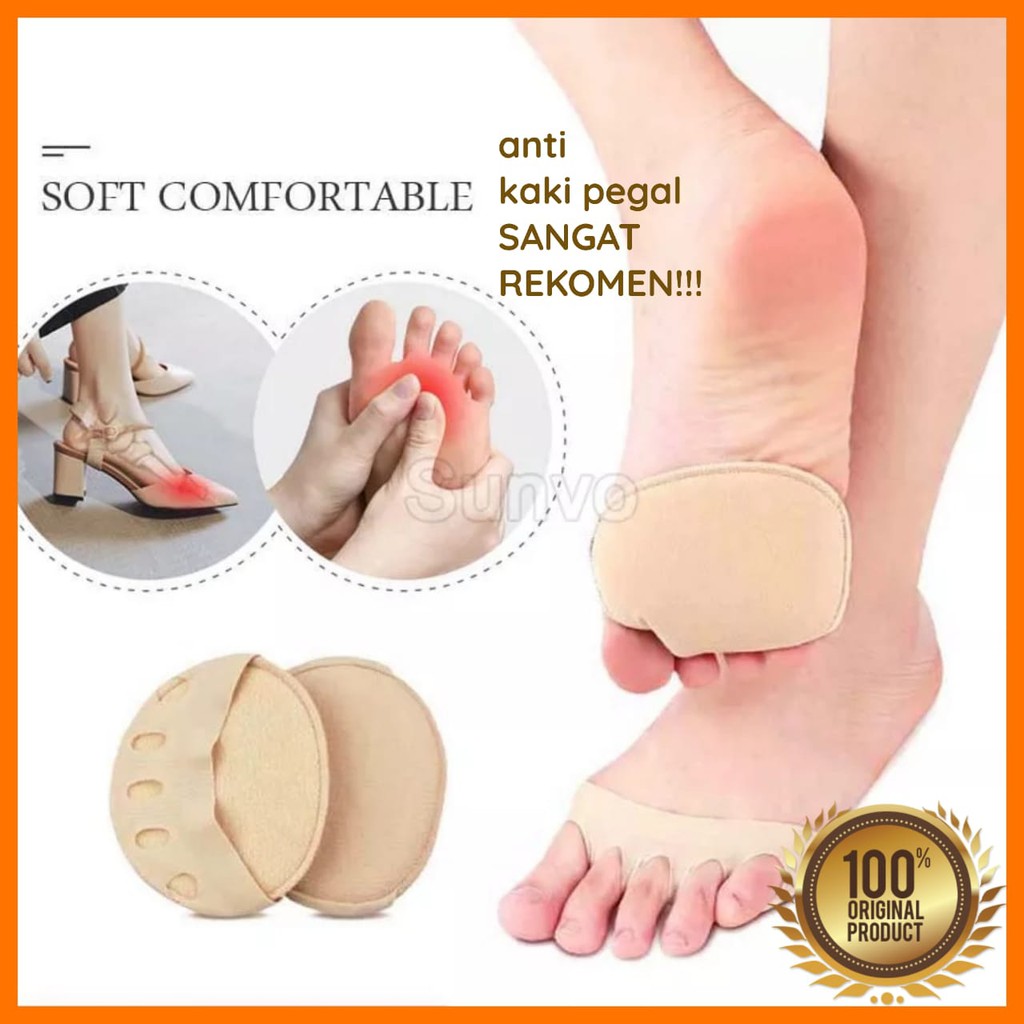 Bantalan Kaki Depan / Alas Busa Empuk Anti Slip / Insole Depan Impor / Sole Anti Pegal