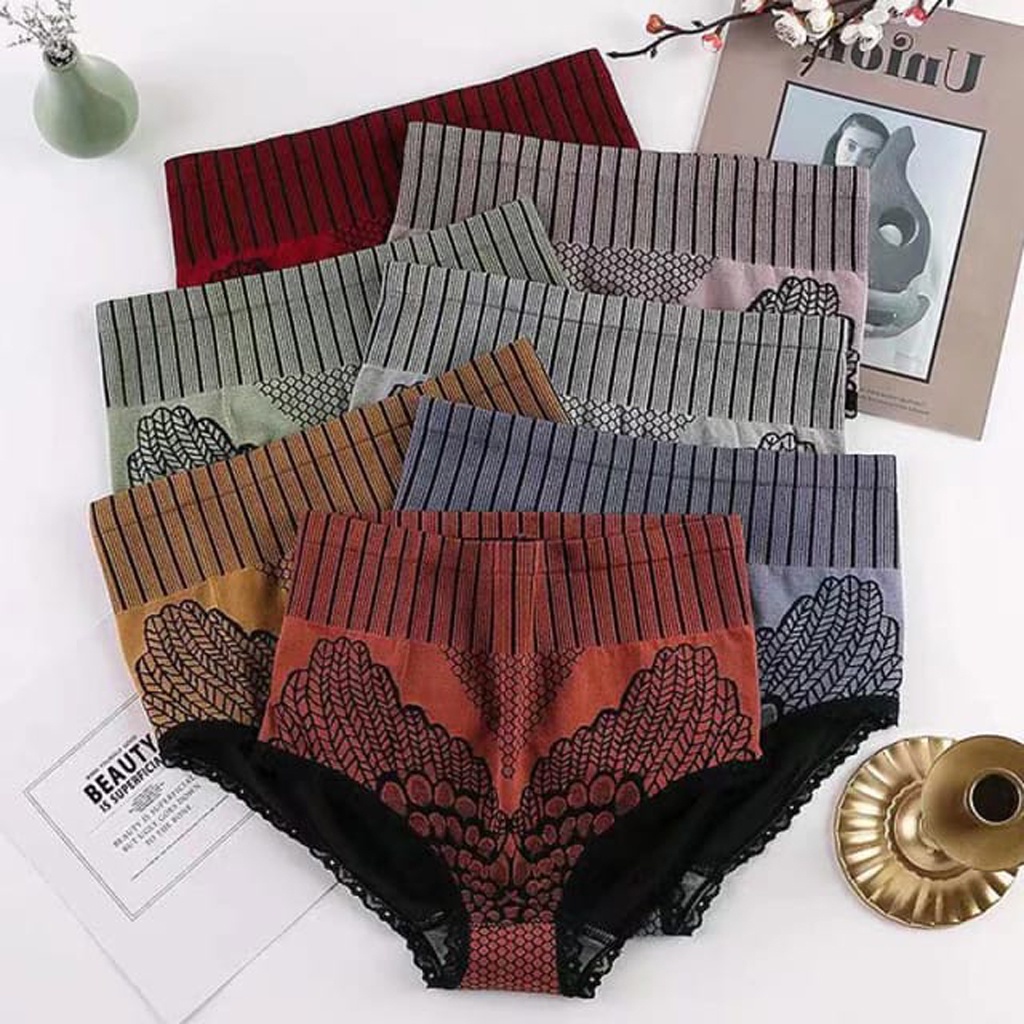 INDOMINI B082 CELANA KORSET SLIMMING PANTS / PANTS Celana Dalam Sutra Wanita Original