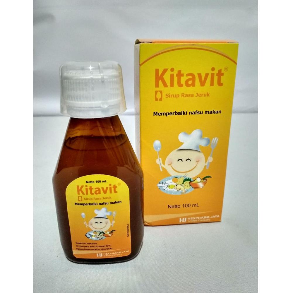 

[PRODUK ZCVKM] KITAVIT SIRUP 100 mL SYE