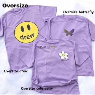 TSHIRT LILAC vol 1 2 kaos  warna  lilac BESTSELLER 