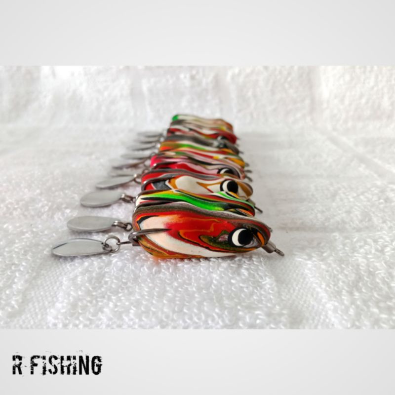 SOFT FROG ABSTRAK 3,8CM BFFC LURE || UMPAN PANCING CASTING IKAN GABUS DAN TOMAN || UMPAN KATAK MAINA