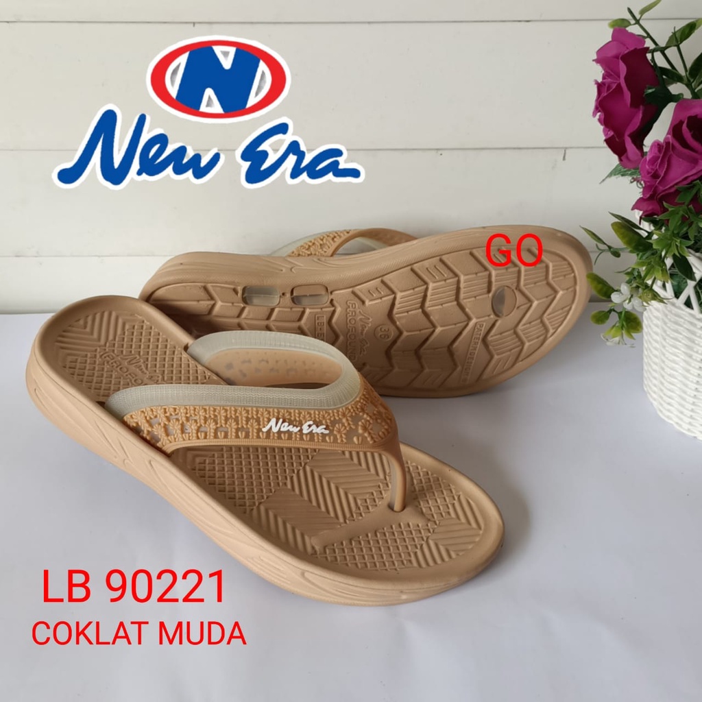 gof NEW ERA LB E 15979 &amp; LB E 90221 Sandal japit Cewek Size 36-40