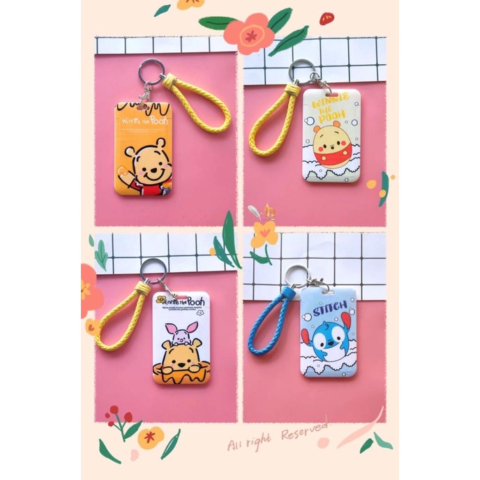 

Tempat Kartu Unik / Card Holder Motif Stitch & Winnie The Pooh Imut Terlaris