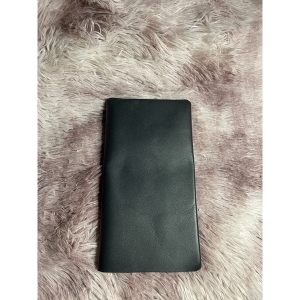 Dompet panjang genuine leather tx the executive dark grey