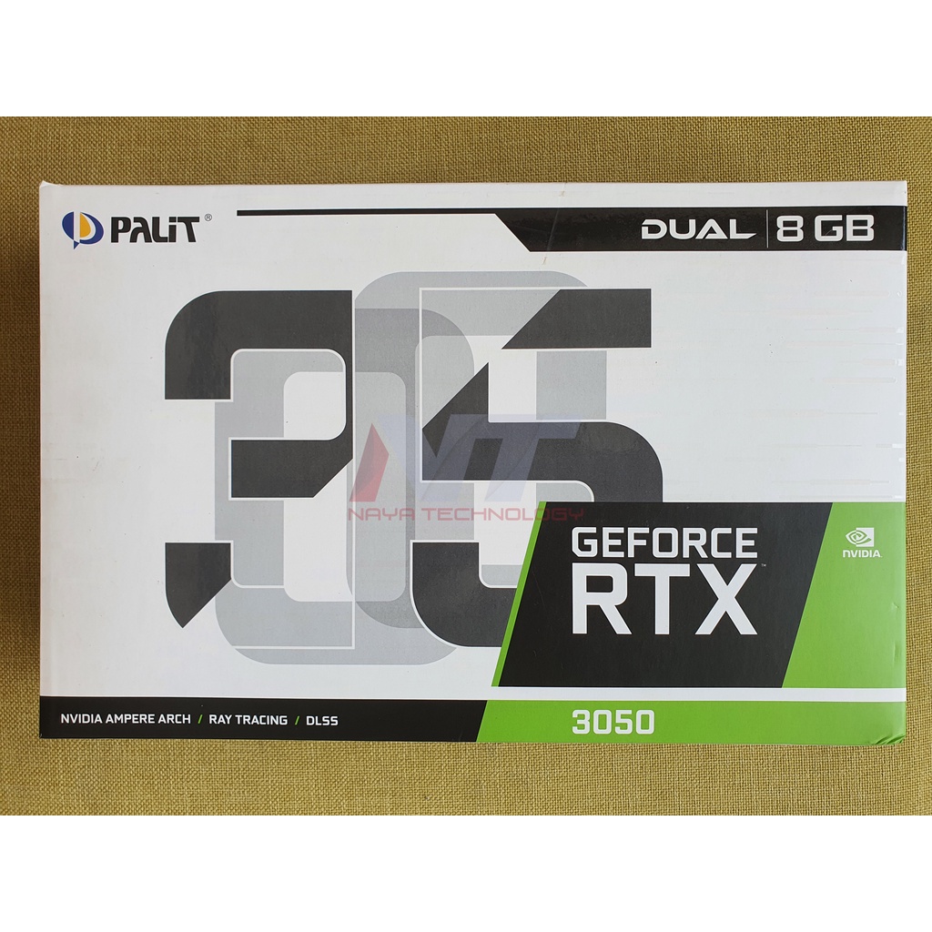 Jual Palit RTX 3050 Dual 8GB GDDR6 | Shopee Indonesia
