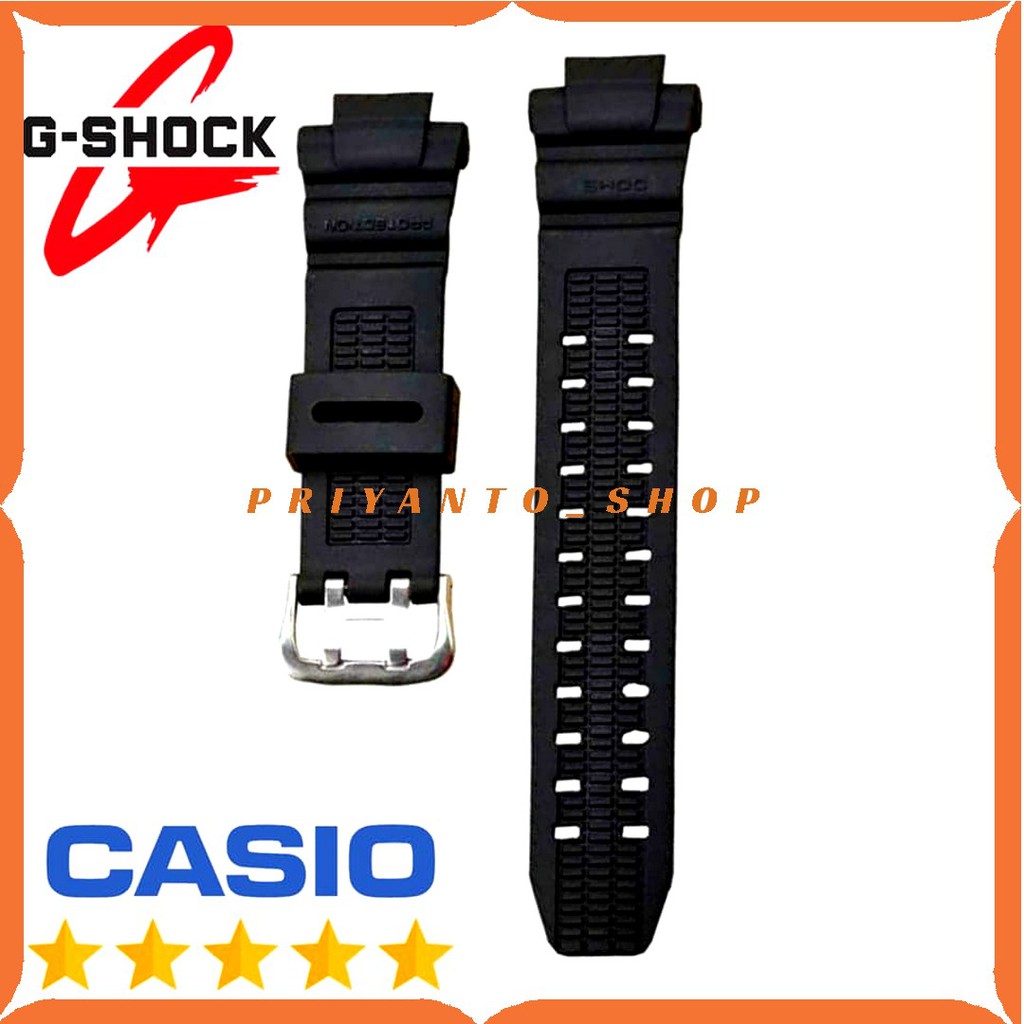 Strap Tali jam Tangan Casio Protrek PRG 550 PRG-550 Hitam