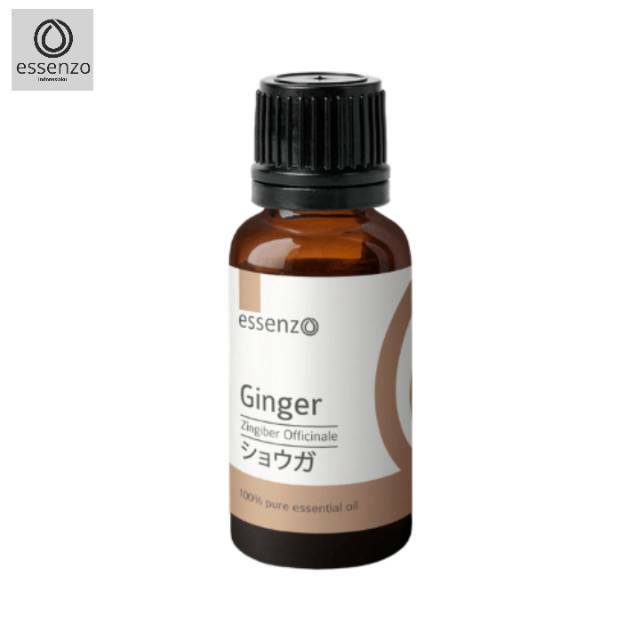 Ginger Essential Oil 20 ml - Minyak Atsiri Jahe - Solusi Alami Asma - Aromaterapi Sesak Nafas