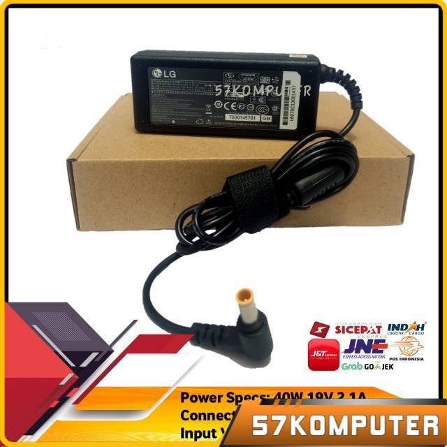 Adaptor LED LCD Monitor / TV LG 19V 2.1A