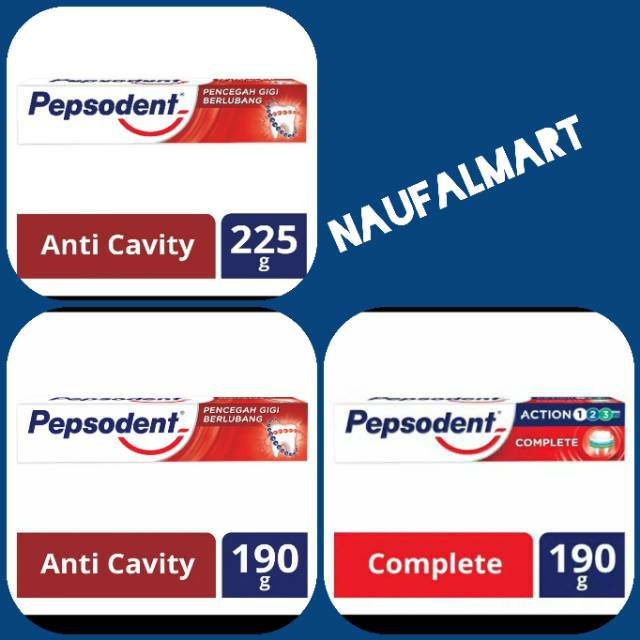 PEPSODENT White Pasta Gigi 190/225 gr/Action 190 gr