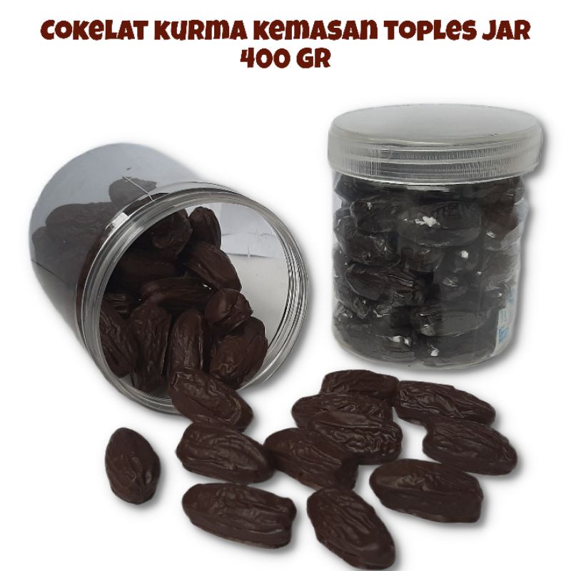 

Cokelat karakter kurma isi mete 400 gr