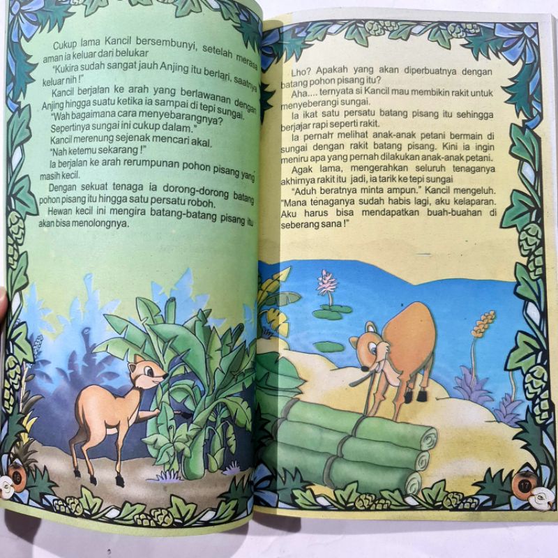 Buku Kumpulan Dongeng Si Kancil  Cerdik - Menggelitik Bergambar