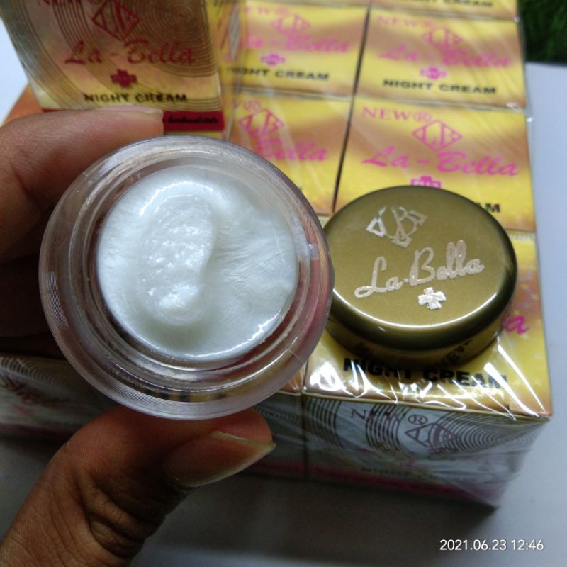 CREAM LA~BELLA (NIGHT CREAM) BPOM 12 PCS