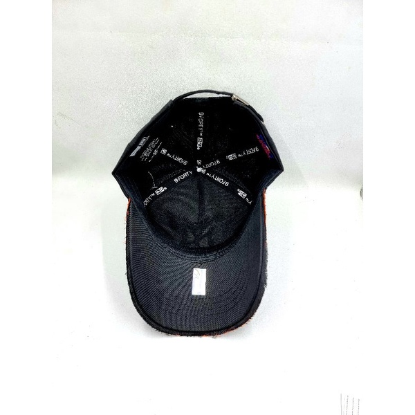 Topi Topi Pria Topi Wanita Import Model Sobek Robek Topi Baseball Hitam