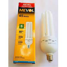 MEVAL LAMPU JARI 45watt 45W -C41-45W PUTIH DAYLIGHT