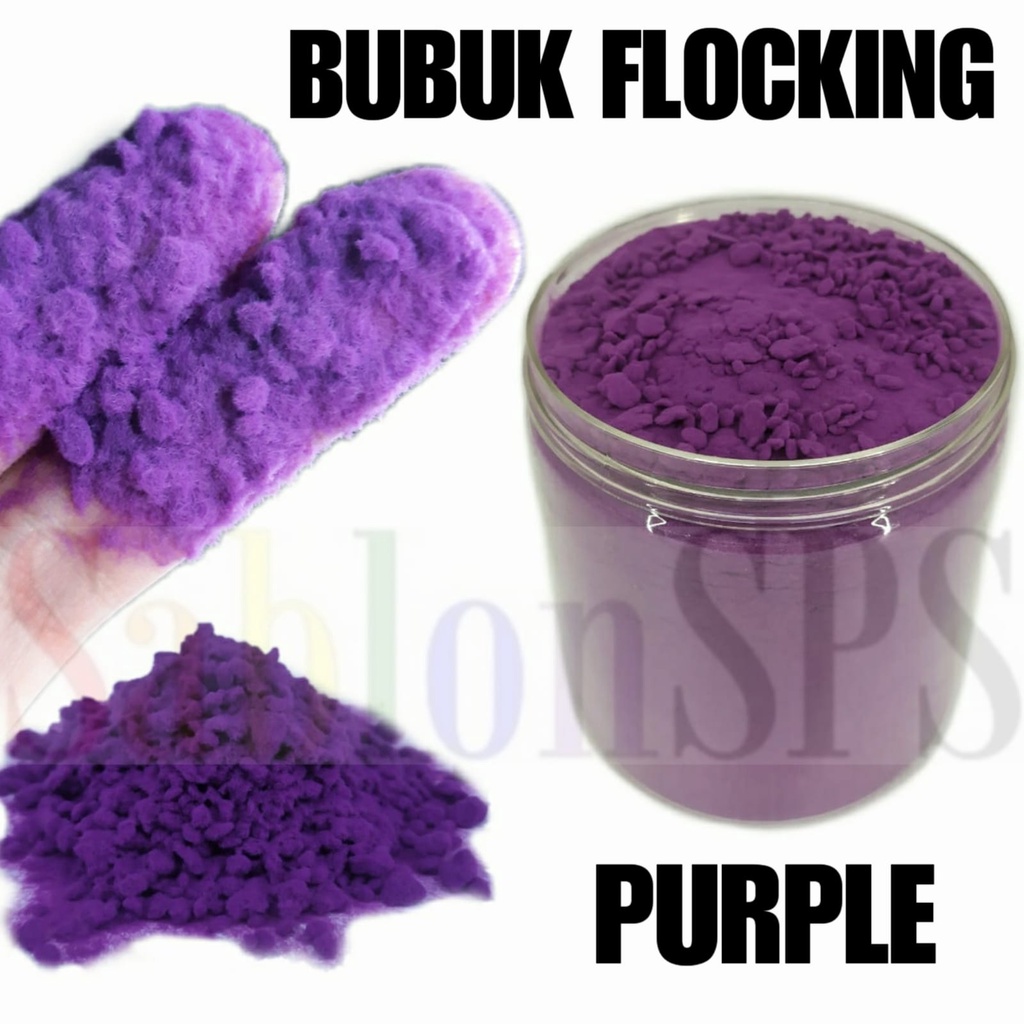 BUBUK FLOCKING NILON SABLON BLUDRU SERBUK NYLON 100GR