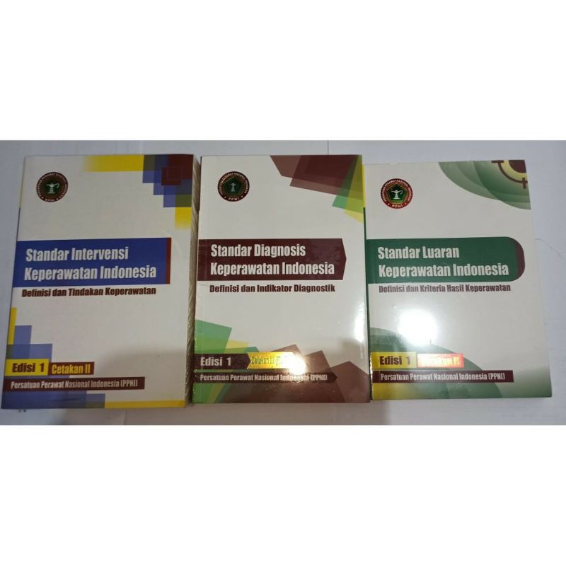 Paket Buku Keperawatan SIKI SDKI SLKI Edisi 1 Cetakan 2 PPNI ORIGINAL