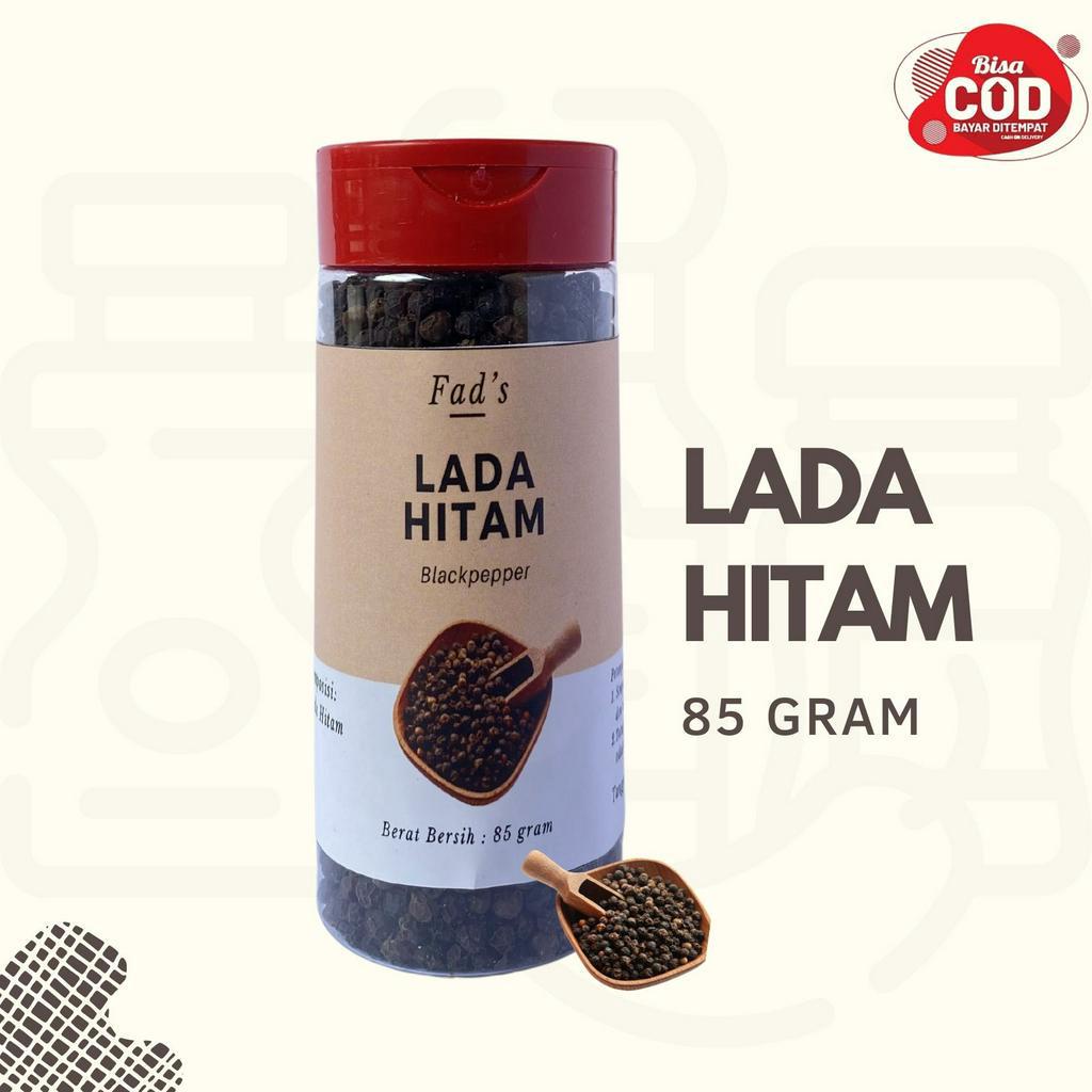 Fad's Bumbu Dapur Bubuk Lada Hitam Bubuk - Lada Putih Bubuk - Lada Hitam Biji - Lada Putih Biji