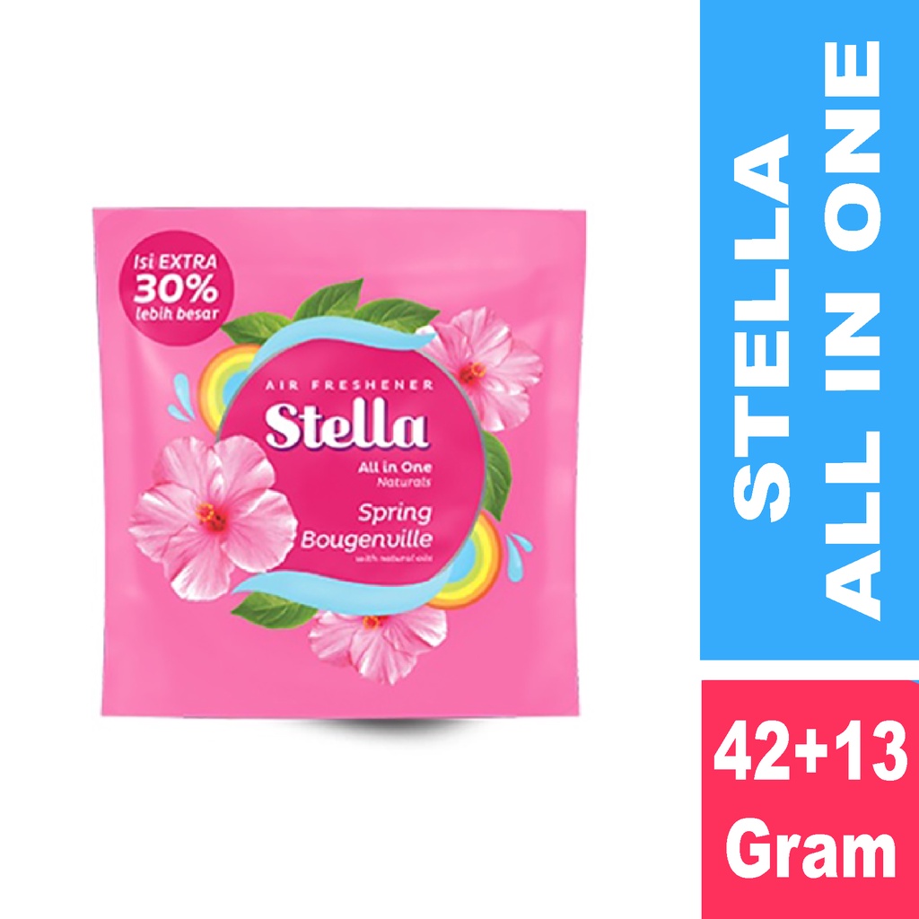 Stella All In One Natural Lime Twist / Spring Bougenville / Orange Zest / Lemon Splash / Fruity Appl