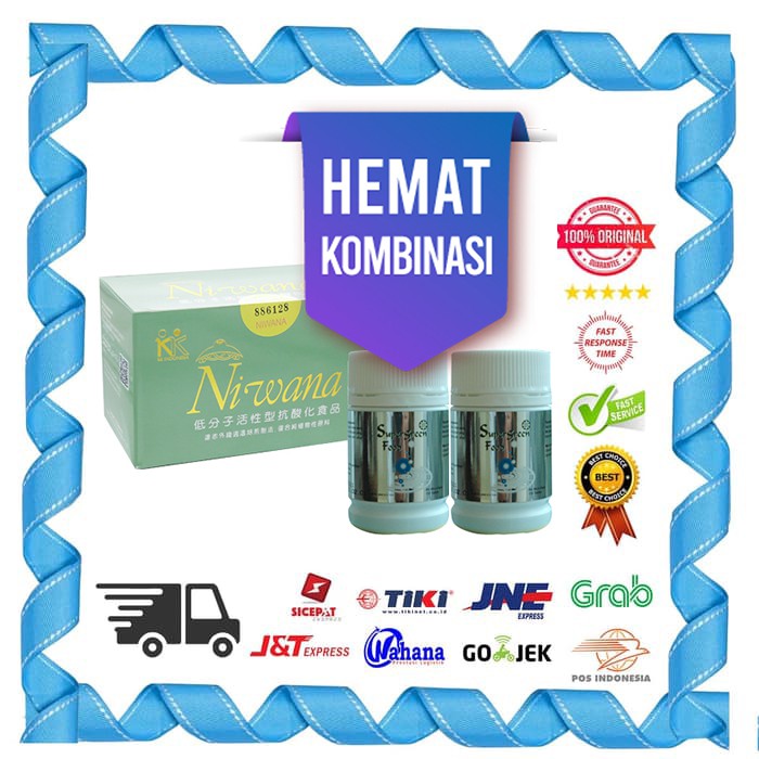 Niwana SOD Suplemen Multi Antioksidan Mencegah Radikal Bebas Herbal Alami KK Indonesia