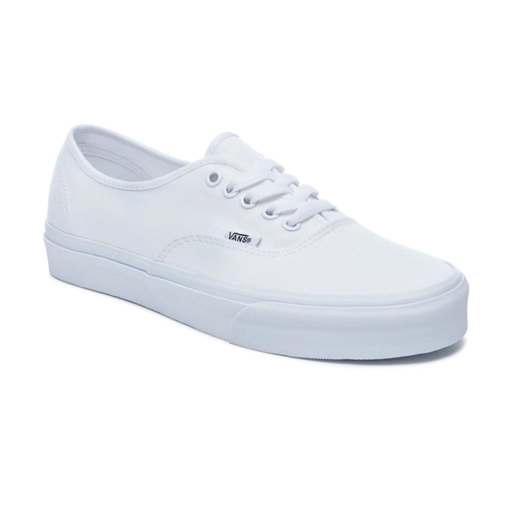 SEPATU VANS OFF THE WALL | AUTHENTIC TRUE WHITE