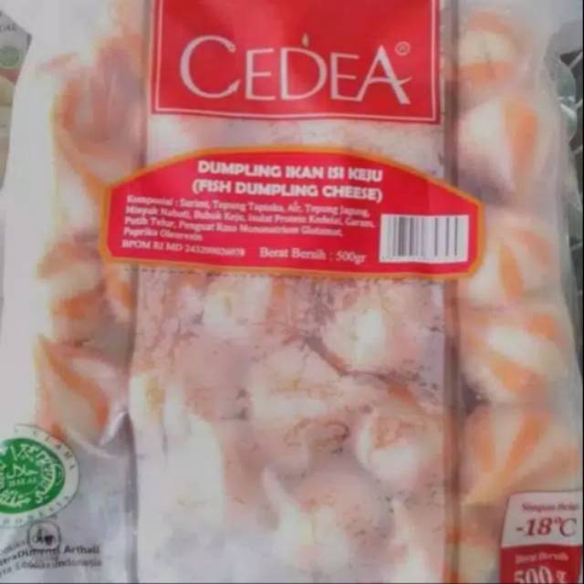 

Cedea Fish Dumpling Cheese 500gr