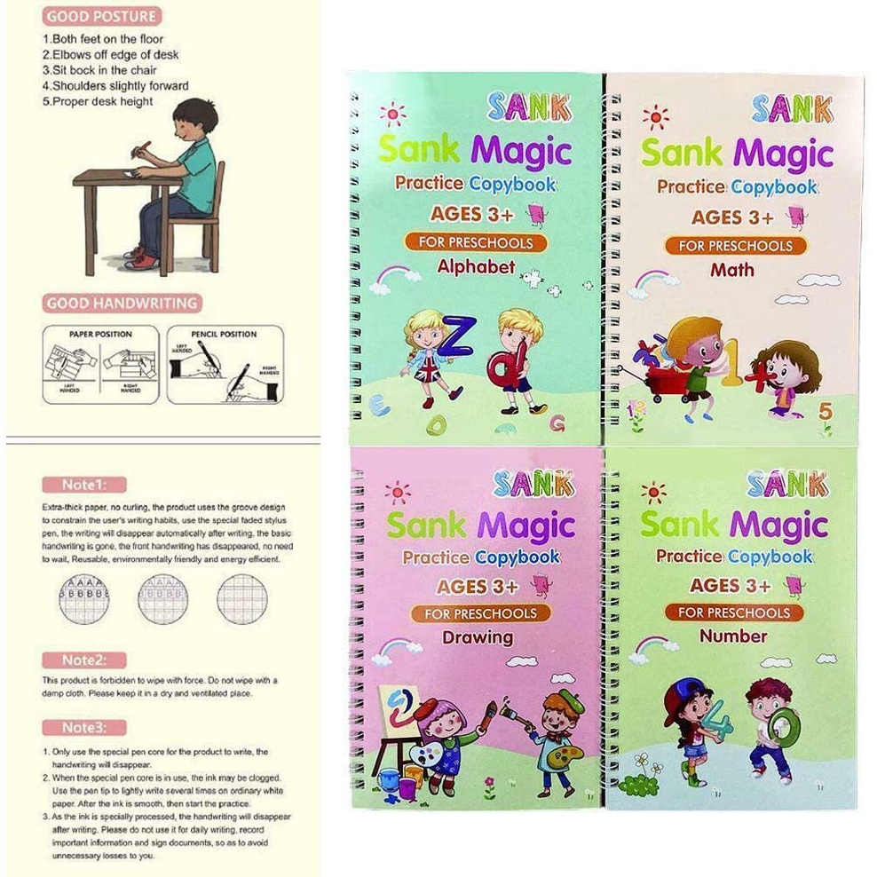 

BUKU LATIHAN MENULIS ANAK-ANAK SANK MAGIC REGULER