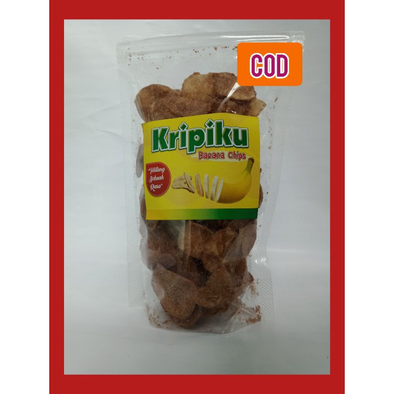 

Keripik Pisang Rasa Cokelat 90gram