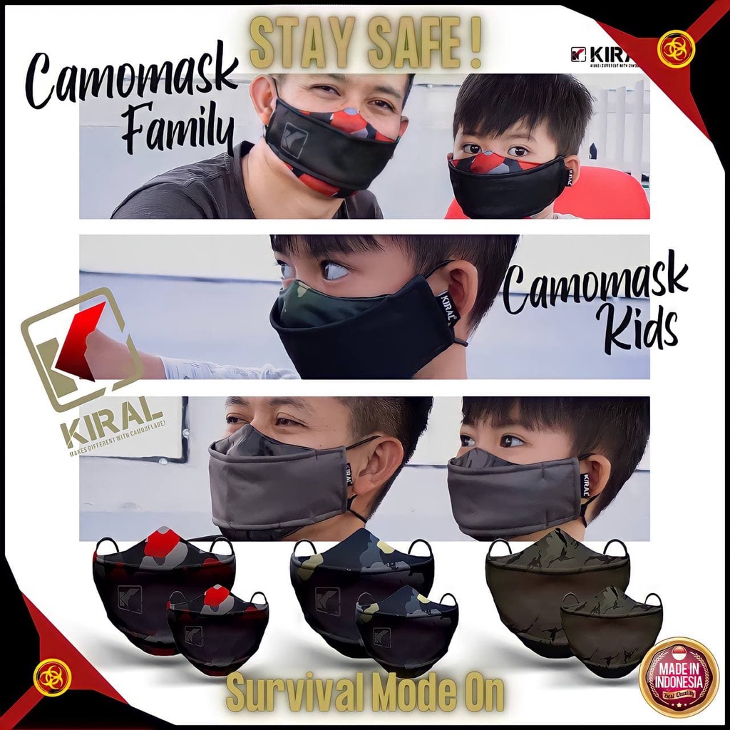 Masker Kain Anak Masker Anak Duckbill Karakter 2 ply 2 Lapis Laki laki Perempuan untuk TK dan SD Hea