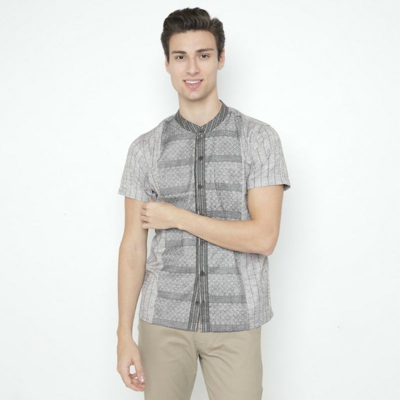 baju koko lengan pendek-sizeXL