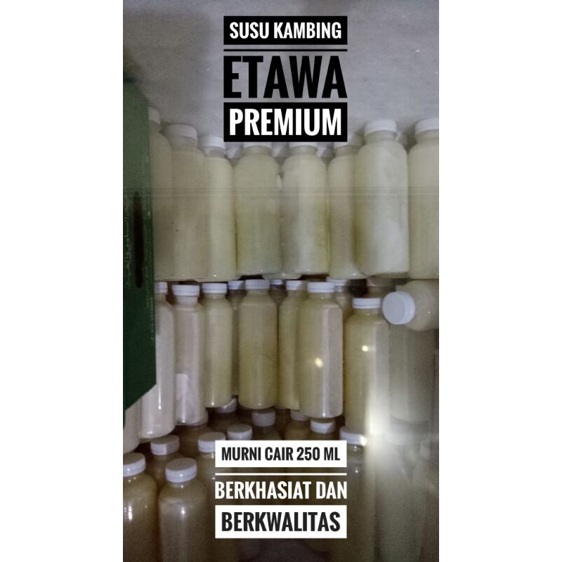 

PROMO Susu Kambing Etawa Murni Cair 200ml Susu Kambing Cair