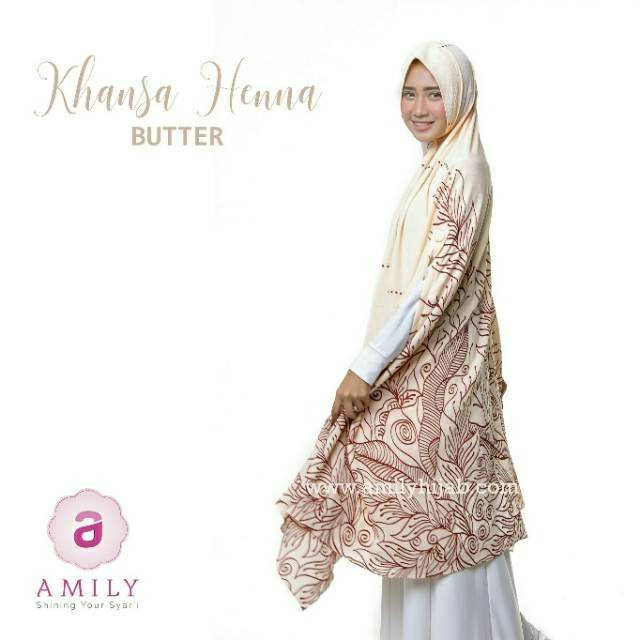 AMILY Khansa Khimar Motif - Khimar Khansa Motif