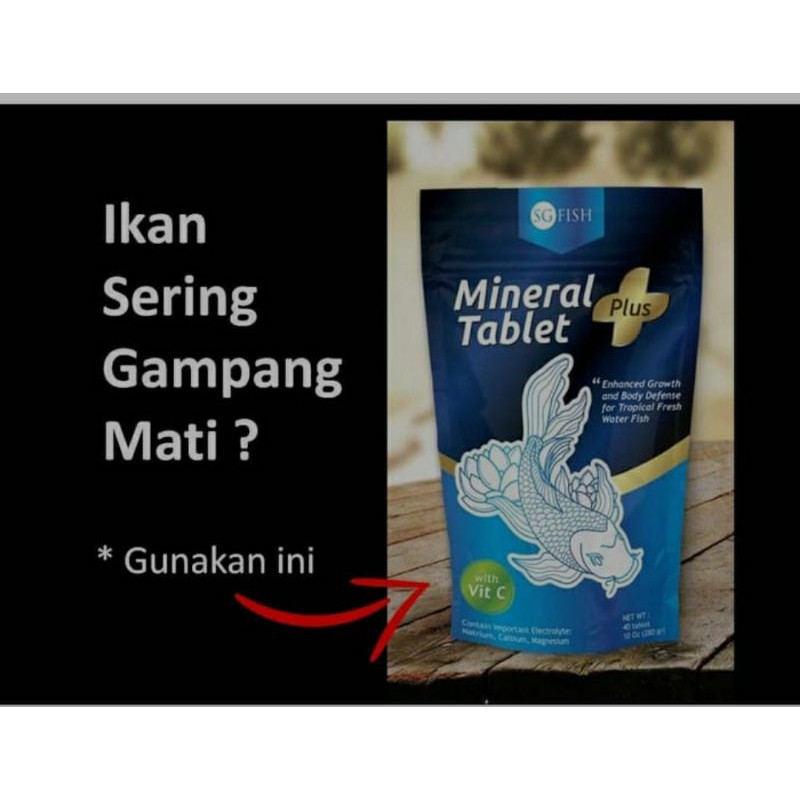 Mineral Tablet Untuk Udang Ikan