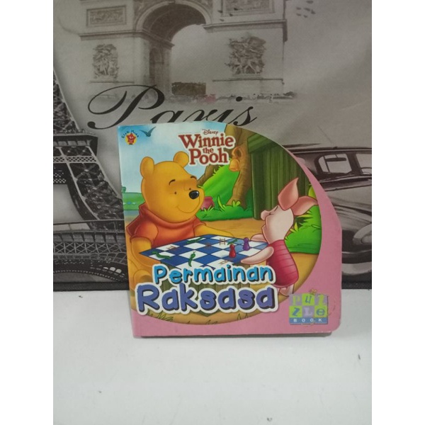 Preloved board book / buku puzzle