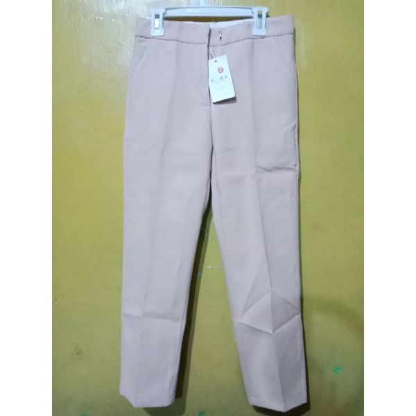 celana dusty pink - Baru