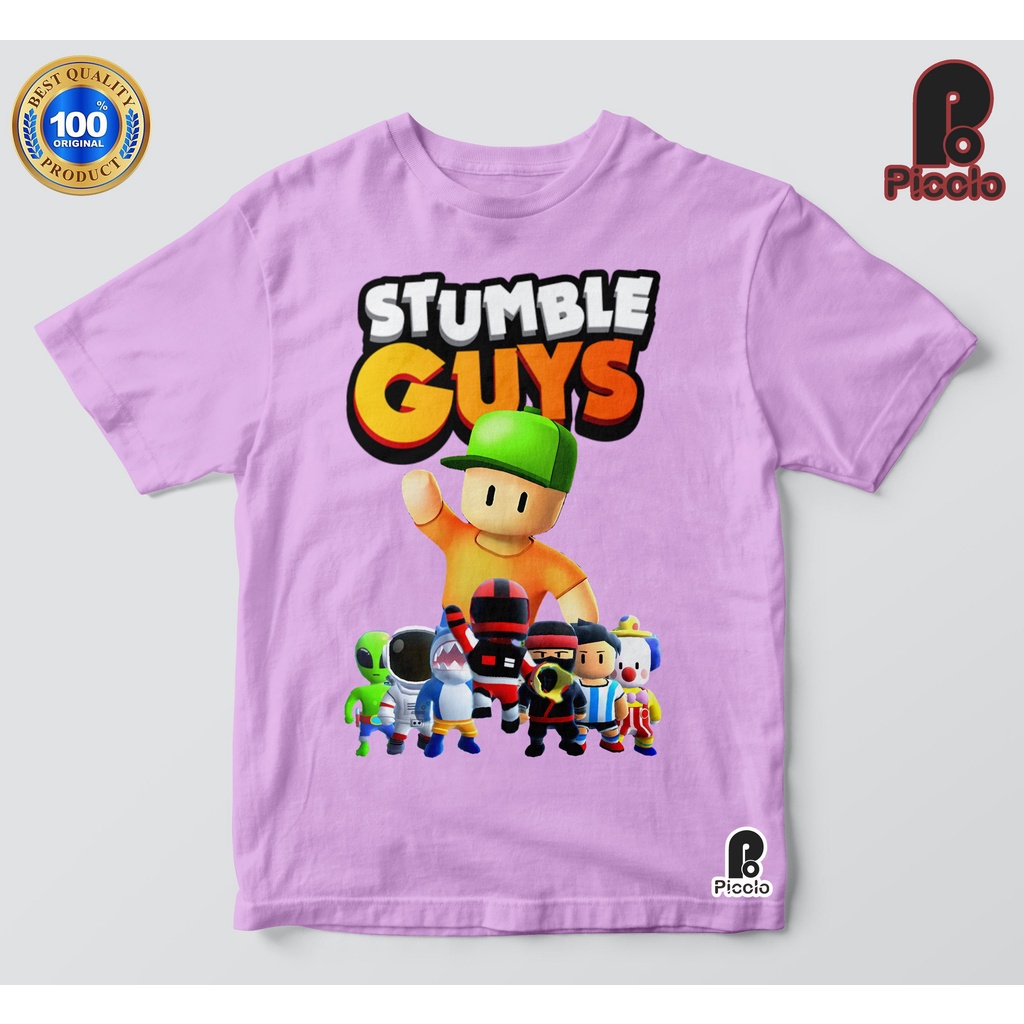 baju kaos anak stumble guys bahan premium