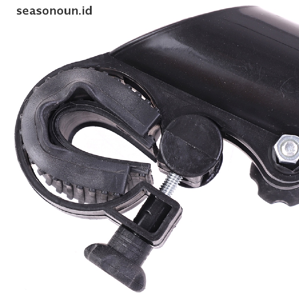 (seasonoun) Bracket Klem Mount Stang Sepeda Holder Lampu Senter LED