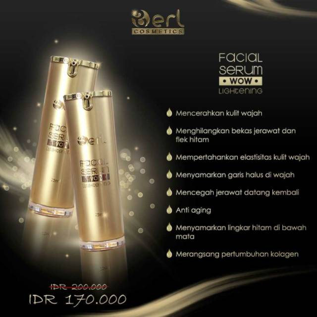Facial serum berl kosmetik