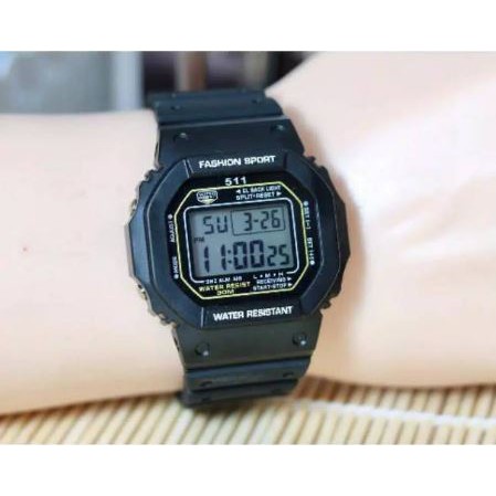 BISA COD !!! JAM TANGAN DIGITAL 511 GLX Anti air