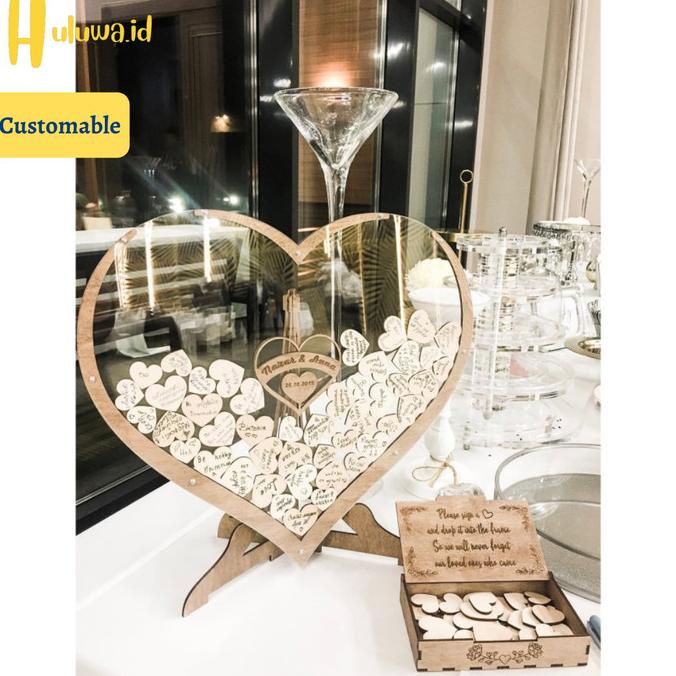 

BISA BAYAR DITEMPAT Perlengkapan Wedding / Wedding Momento Box / Buku Tamu LIMITED EDITION Kode 973