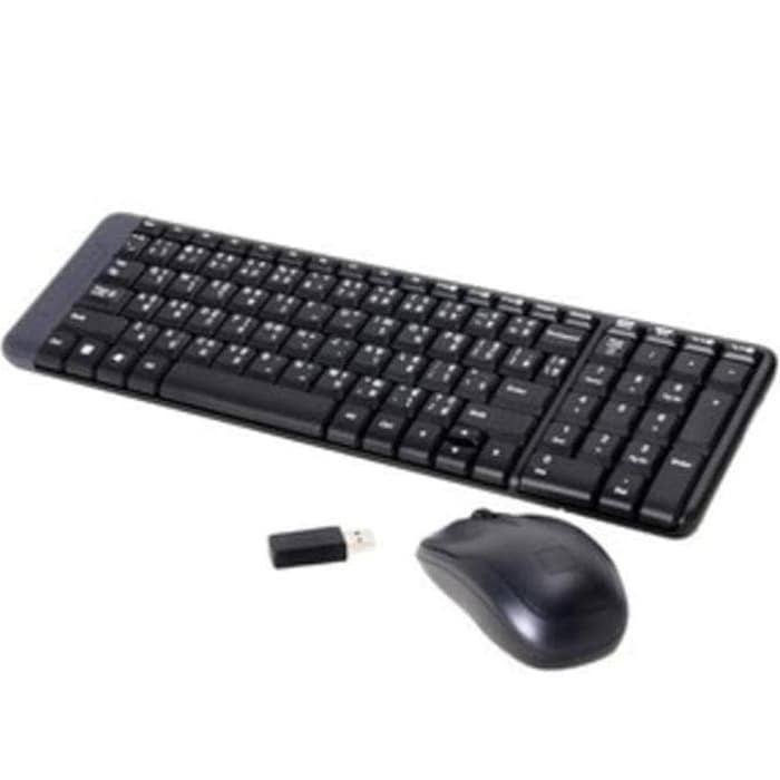 Keyboard Mouse Wireless Logitech MK220