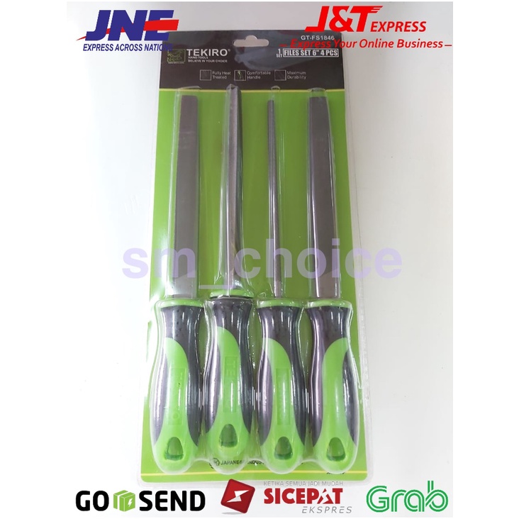 KIKIR GERGAJI TEKIRO - KIKIR GERGAJI KAYU -  - KIKIR SET TEKIRO 4PCS #242