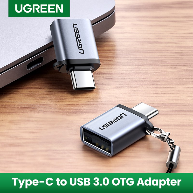 【Stok Produk di Indonesia】Ugreen Adapter OTG USB 3.0 Tipe-C Ke USB 3.0 Untuk SAMSUNG S22 iPad Pro 2018 / 2020 / Note 10 / S20 / Realme 6pro / Nova 7 / Note 9