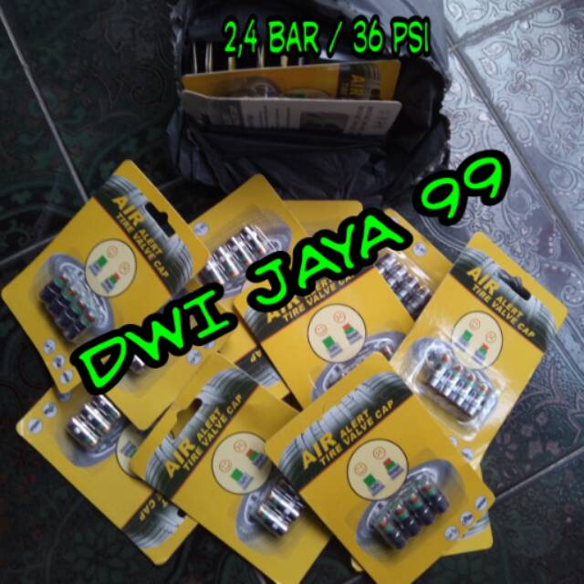 Tutup pentil pressure indikator tekanan angin