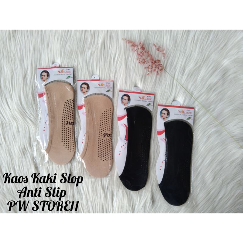 [GROSIR] Kaos Kaki Balet Anti Slip / Kaos Kaki Wanita Pendek / Hidden Sock Import [BALET SLIP ECER]